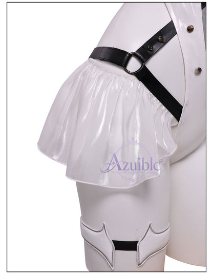 Azuiblc　勝利の女神：NIKKE ブラン Blanc 純白小悪魔Ver. コスプレ衣装｜コスチューム