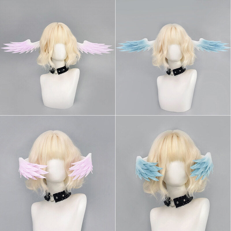 Azuiblc 崩壊スターレイル ロビン 髪飾り　28㎝　ヘアバンド ヘアアクセサリー 天使の羽ヘアバンド サンデー アクセサリー　萌えグッズ　飾り　髪飾り - Azuiblc