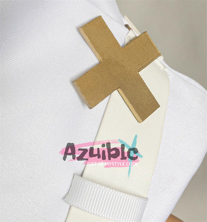 Azuiblc 原神 イファ コスプレ　帽子付　 Ifa コスチューム　3ｄ樹脂アクセサリーAz01 - Azuiblc
