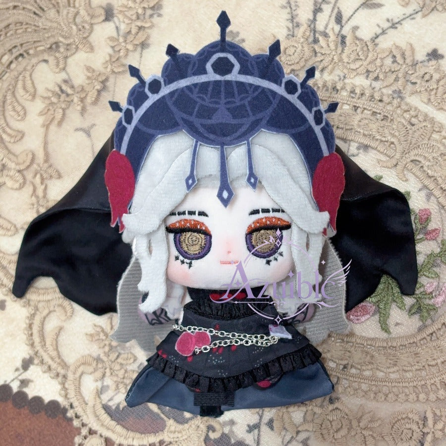 Azuiblc Identity V 第五人格 心理学者 Ada Mesmer 長い夜・患者 Emil 星々 10cm ぬいぐるみ｜衣装着脱可