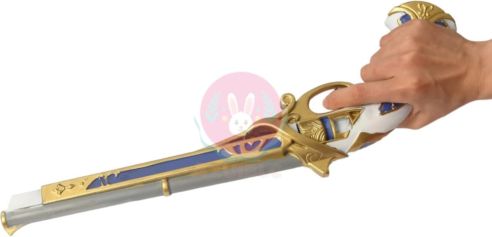Azuiblc 原神  静水流転の輝き 片手剣 フリーナ 水神 100CM 武器 PU製 剣 刀 武器 コスプレ道具 Cosplay 道具 コスプレグッズ コレクション グッズ コスプレ小物 cosplayAzd19 - Azuiblc