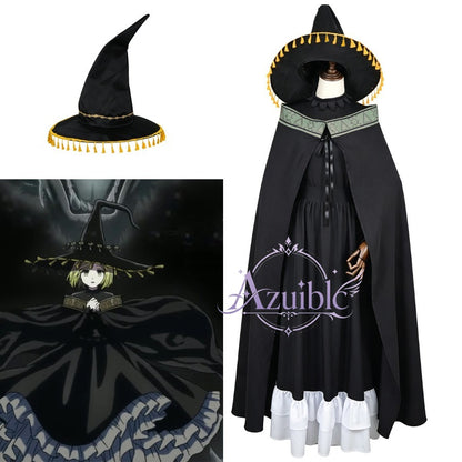 Azuiblc とんがり帽子のアトリエ ココ コスプレ衣装｜黒ワンピース コスチューム