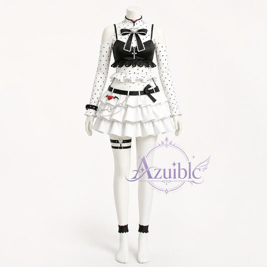 Azuiblc　NTE　レクイエム 白黒メルヘン レクイエム コスプレ衣装　新コスチューム　ネバエバ　仮装