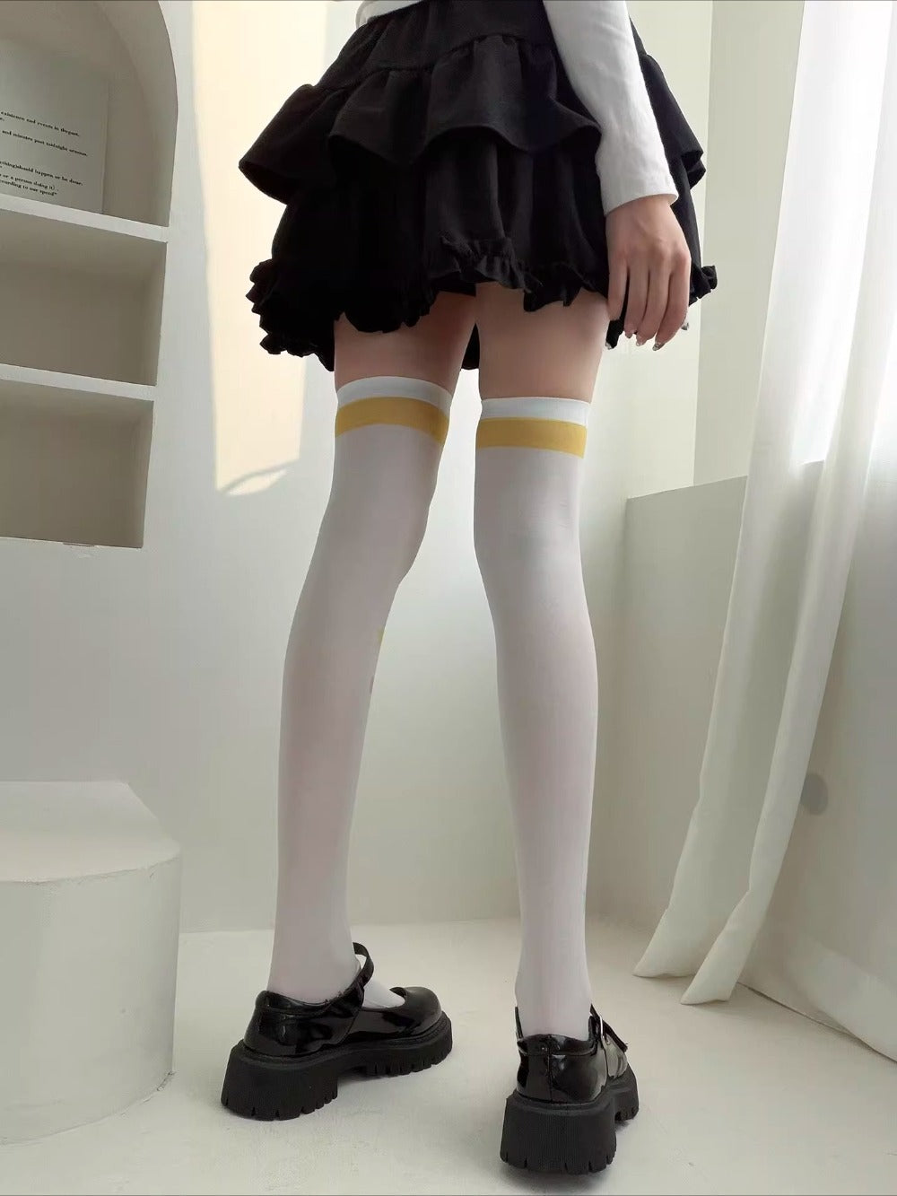 アイカツ】有栖川おとめ 公式風プリントタイツ 弾性ストッキング