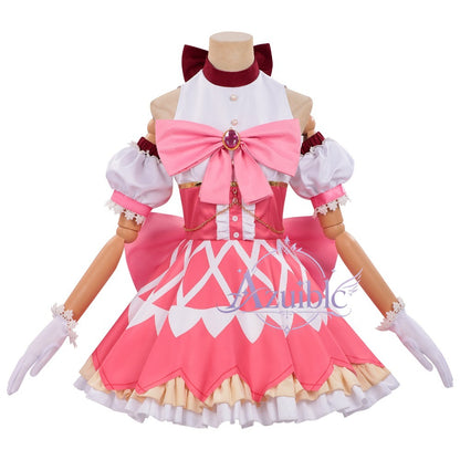 Azuiblc まどか☆マギカ 鹿目まどか コスプレ衣装｜ワルプルギスの廻天 プリント簡易版
