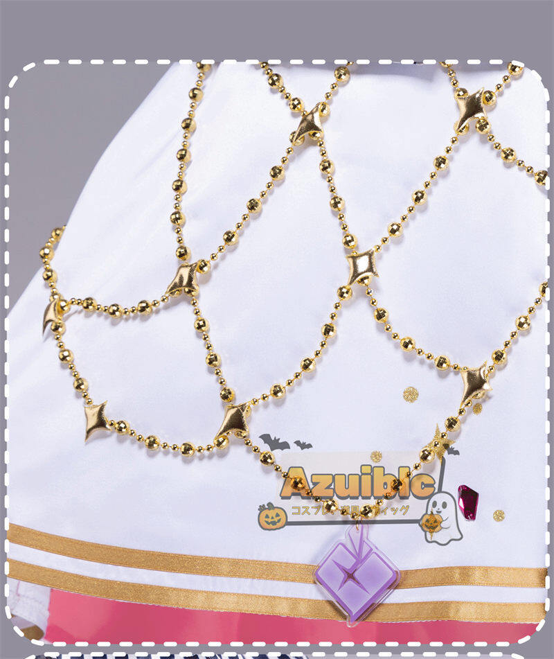 Azuiblc　プロジェクトセカイ 宵崎奏 コスプレ衣装　ワンピース　  MORE MORE JUMP よいさきかなで   25時、ナイトコードで　仮装　舞台服　演出服 - Azuiblc