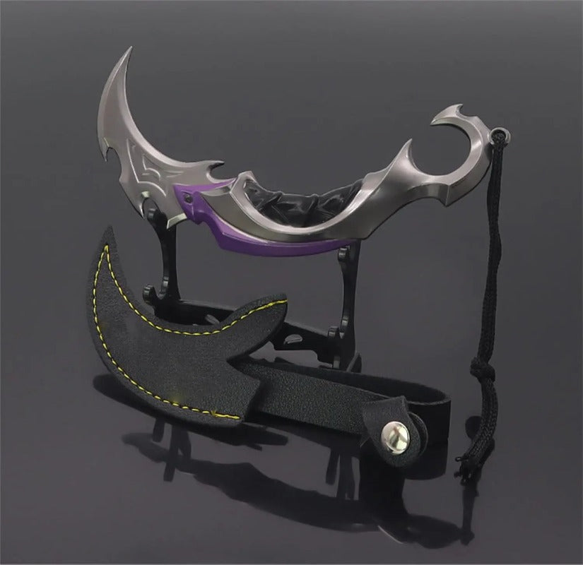 Azuiblc　VALORANT　プライム2.0 カラムビット　ミニチュア  16cm レプリカコレクション合金 インテリア装備品 ユニーク - Azuiblc