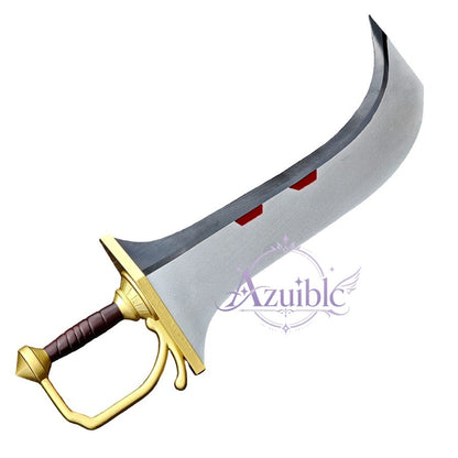 Azuiblc 無職転生 エリス コスプレ道具 剣 ソード　6cm　PU製　｜狂犬エリス・ボレアス・グレイラット 武器 小道具 撮影用
