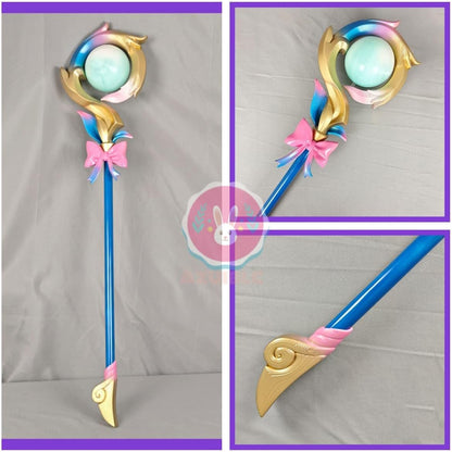 【Azuiblc】 崩壊スターレイル ヒアンシー 杖 武器 立体 3Dプリント 100cm PLA 魔法の杖 ステッキ 武器 コスプレ道具 Cosplay Azuiblc