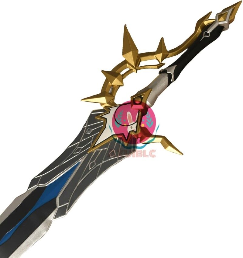 Azuiblc 崩壊スターレイル ファイノン 剣 PU製110cm 金銀塗装 立体造型 コスプレ武器 武器 PU製 武器 コスプレ道具 - Azuiblc