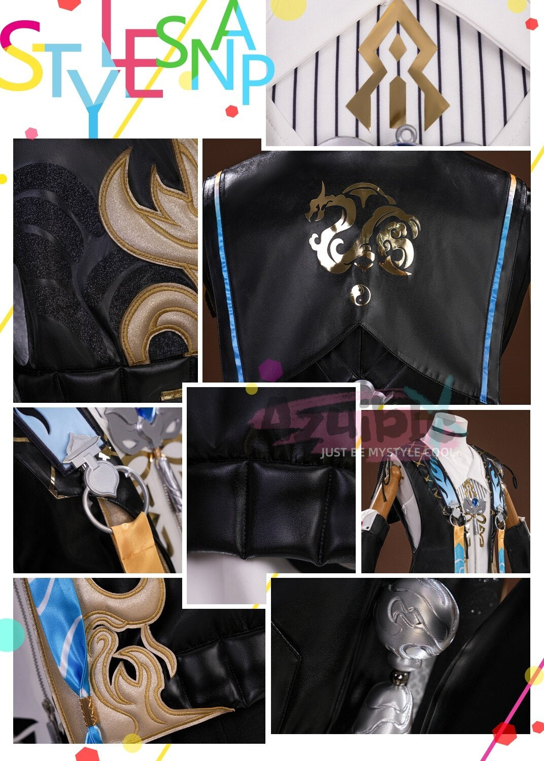 Azuiblc　鳴潮 卜霊 コスプレ　ボクレイ　コスチューム　イベント　豪華衣装　ハロウィンAzf002 - Azuiblc