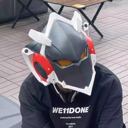 Azuiblc　ゼンレスゾーンゼロ　邪兎屋　 ビリー・キッド　仮面　マスク　発光　コスプレ道具Azm06 - Azuiblc