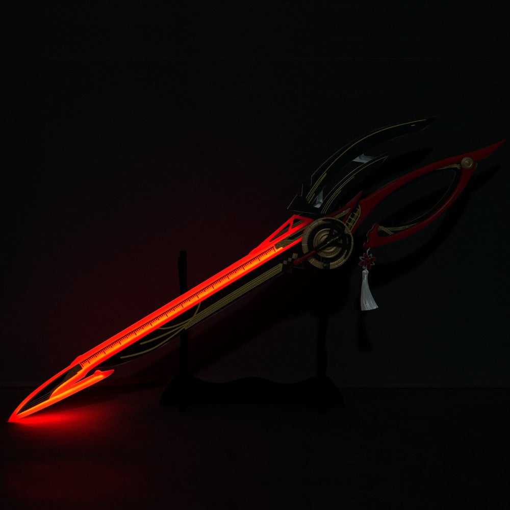 Azuiblc　鳴潮 千咲長刃 モチーフ武器 ちさ  曇斬 コスプレ道具　木＋PVC材質　 160cm　アクセサリー　撮影道具