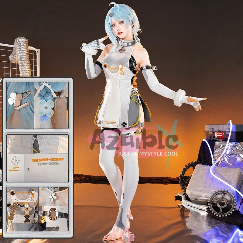 Azuiblc ゼンレスゾーンゼロ シード コスチューム　イベント　人工革　金属製ヘアピン　ハロウィン　コスプレ衣装　 オボルス小隊｜ゼンゼロ/ZZZ - Azuiblc