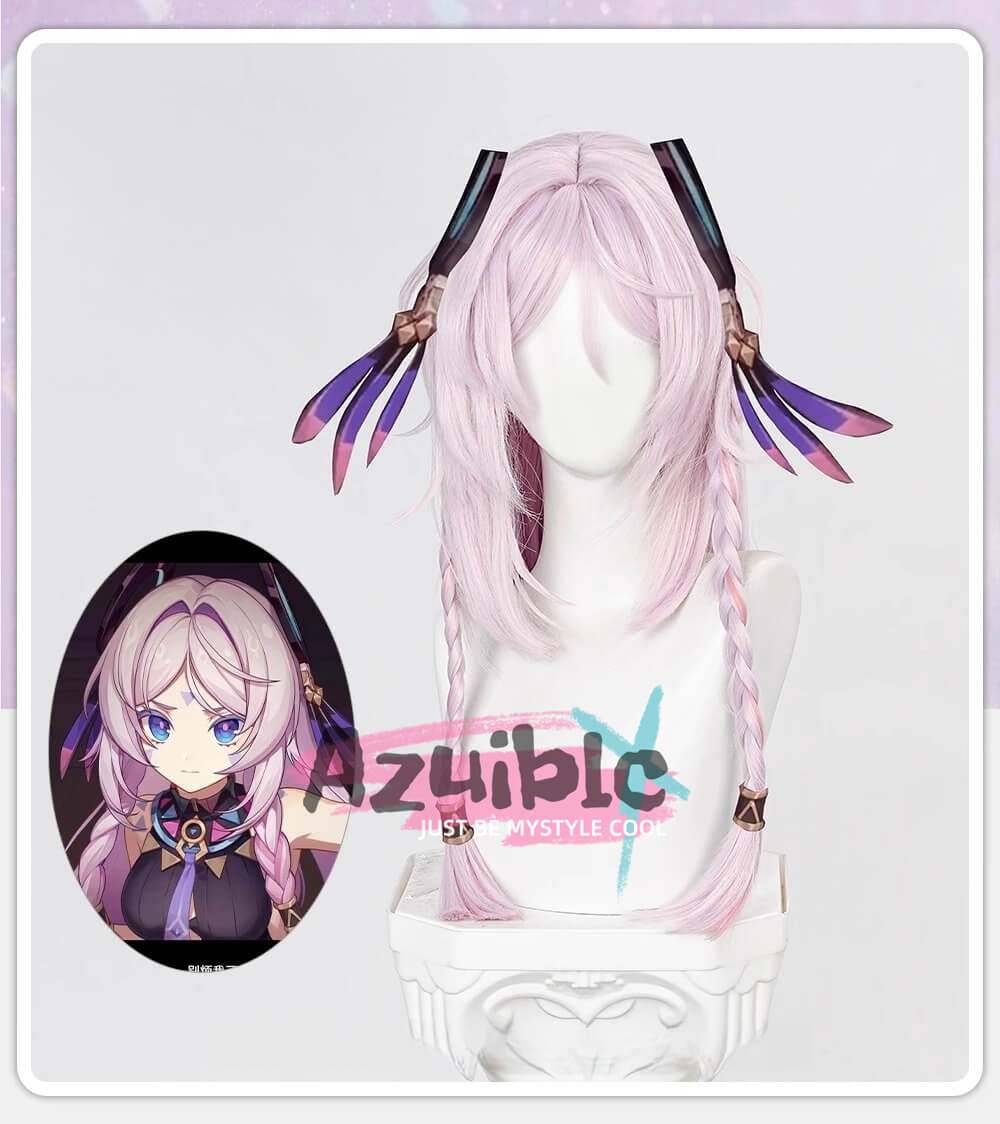 Azuiblc 原神 シトラリ ウィッグ コスプレ カツラ げんしん cosplay