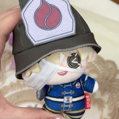 Azuiblc Identity V 第五人格 火災調査員 Florian Brand LEONARD 10cm ぬいぐるみ｜帽子着脱可