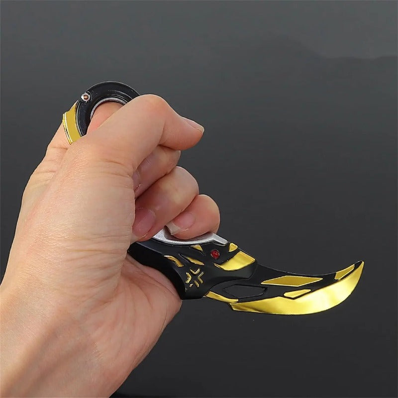 Azuiblc　VALORANT　プライム2.0 カラムビット　ミニチュア  16cm レプリカコレクション合金 インテリア装備品 ユニーク - Azuiblc