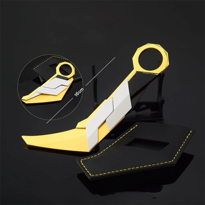 Azuiblc　VALORANT　プライム2.0 カラムビット　ミニチュア  16cm レプリカコレクション合金 インテリア装備品 ユニーク - Azuiblc