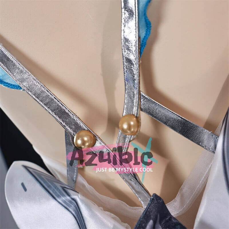 Azuiblc　鳴潮　ショアキーパー 　ワンピース　黒海岸　コスプレ衣装　Shorekeeper　礼服　イベント　Azf17 - Azuiblc