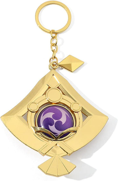 azuiblc 原神　 スカラマシュ 放浪者 神の目 　キーホルダー風 散兵 グッズ 合金 キーチェーン 観賞用 コスプレ 道具 小物 おしゃれ 人気 誕生日プレゼント ミニチュア インテリアAzd21 - Azuiblc