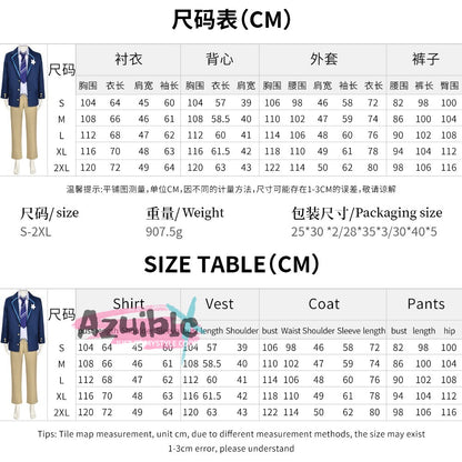 Azuiblc　NTE　ネバエバ　異能者・零　コスプレ衣装　ユニフォーム　制服　コスチューム　舞台服　ハロウィン