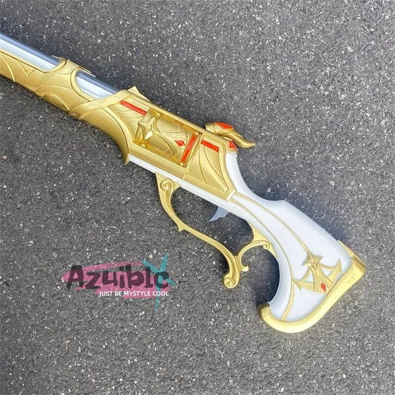 Azuiblc 原神  静水流転の輝き 片手剣 フリーナ 水神 100CM 武器 PU製 剣 刀 武器 コスプレ道具 Cosplay 道具 コスプレグッズ コレクション グッズ コスプレ小物 cosplayAzd19 - Azuiblc