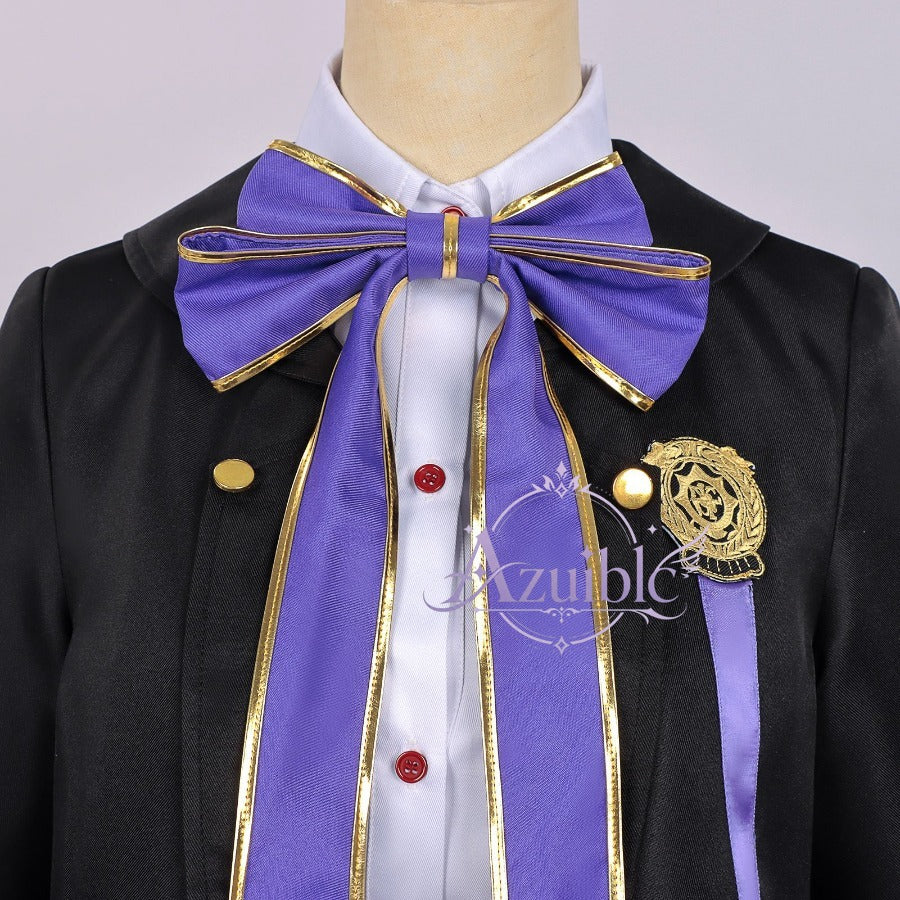 Azuiblc FGO マシュ・キリエライト 制服 ユニフォーム　コスプレ衣装｜11周年 プリント簡易版