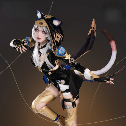Azuiblc 崩壊スターレイル　サフェル　コスプレ衣装　セファリア　コスチューム　Cipher　衣装　タイツ - Azuiblc