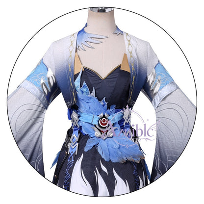 Azuiblc　鳴潮 秧秧・玄翎 コスプレ衣装 豪華版｜刺繍仕様・3Dパーツ付き