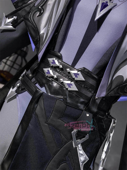 Azuiblc 原神　 Flins フリンズ　コスプレ衣装  ナドクライ　学園祭　イベント　ライトキーパー　ウィッグ+シューズ+武器追加可能　Halloween　cosplay - Azuiblc