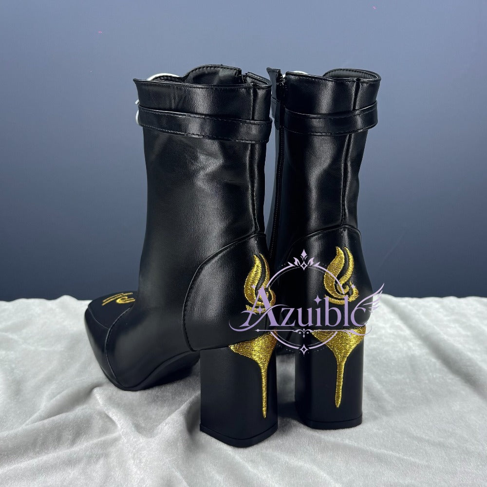 Azuiblc　鳴潮 　秧秧・玄翎 シューズ　ブーツ　コスプレ道具　アクセサリー　靴