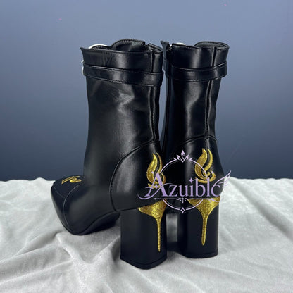 Azuiblc　鳴潮 　秧秧・玄翎 シューズ　ブーツ　コスプレ道具　アクセサリー　靴
