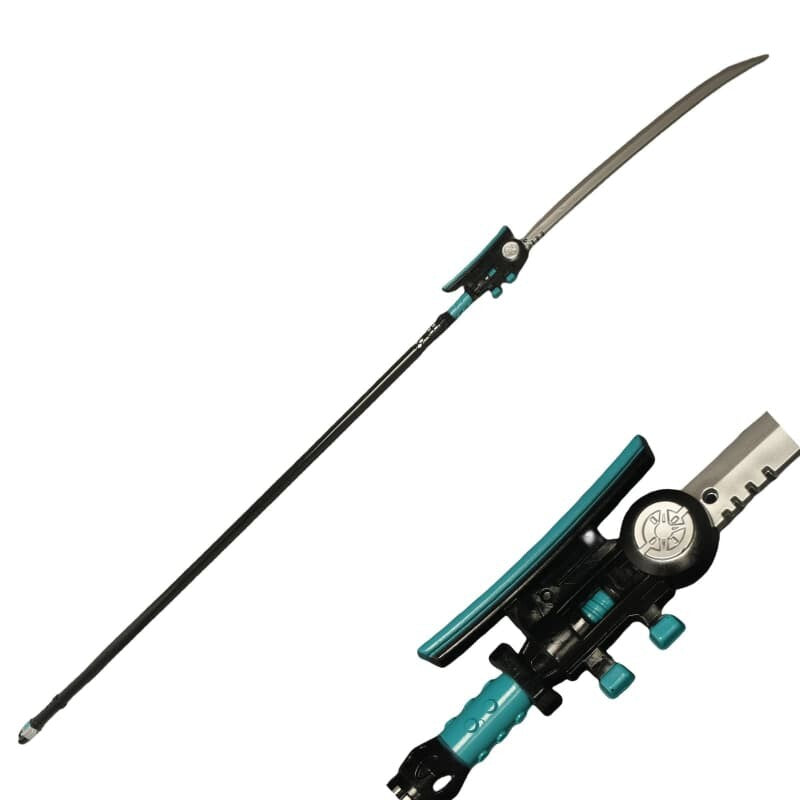 Azuiblc ゼンゼロ 月城柳 コスプレ 薙刀 3つ割り 195cm 武器 PU製