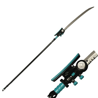 Azuiblc ゼンゼロ 月城柳 コスプレ 薙刀 3つ割り 195CM 武器 PU製 コスプレ道具 Cosplay ゼンレスゾーンゼロ コスプレ小物 - Azuiblc