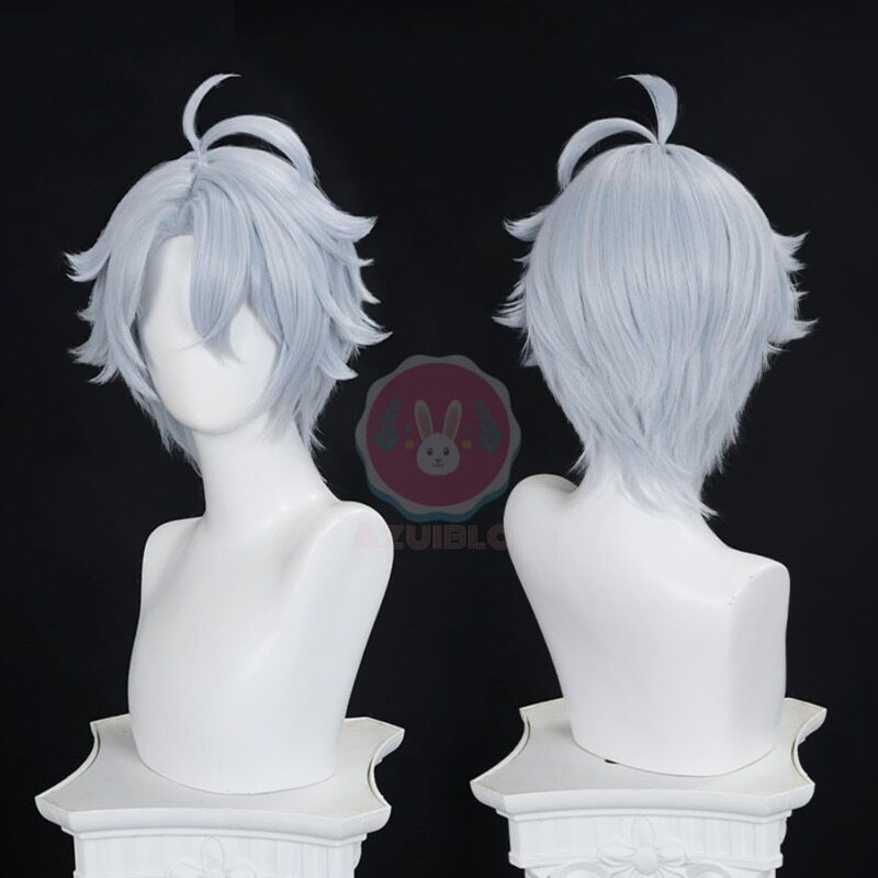 Azuiblc 崩壊スターレイル キュレネ サンデー コスプレ ファイノン ウィッグ ピンク 白 グラデーション ネット付き 耐熱 かつら 鬘 WIG  コスプレ道具 Azuiblc