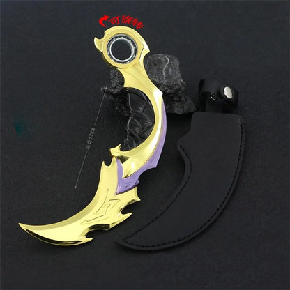 Azuiblc　VALORANT　プライム2.0 カラムビット　ミニチュア  16cm レプリカコレクション合金 インテリア装備品 ユニーク - Azuiblc