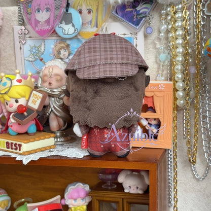 Azuiblc　Identity V 第五人格 小説家 オルフェウス Orpheus ホームズ 10cm ぬいぐるみ｜帽子着脱可