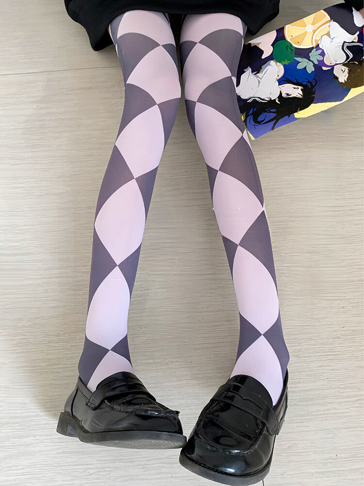 Azuiblc 魔法少女まどか☆マギカ  鹿目 まどか ニーハイソックス 鹿目 まどか　靴下 ストッキング  涼感シリーズ 光沢オーバーニーソックス - Azuiblc