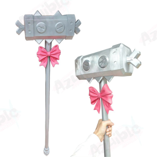 Azuiblc　原神  プルーネ 　コスプレ道具　モチーフ武器　ハンマー　PLA材質　150cm Prune　魔女ハンター　ハロウィン