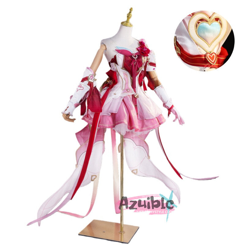 Azuiblc　崩壊3rd　エリシア　愛の妖精さん　コスプレ衣装　ワンピース　洋服 - Azuiblc