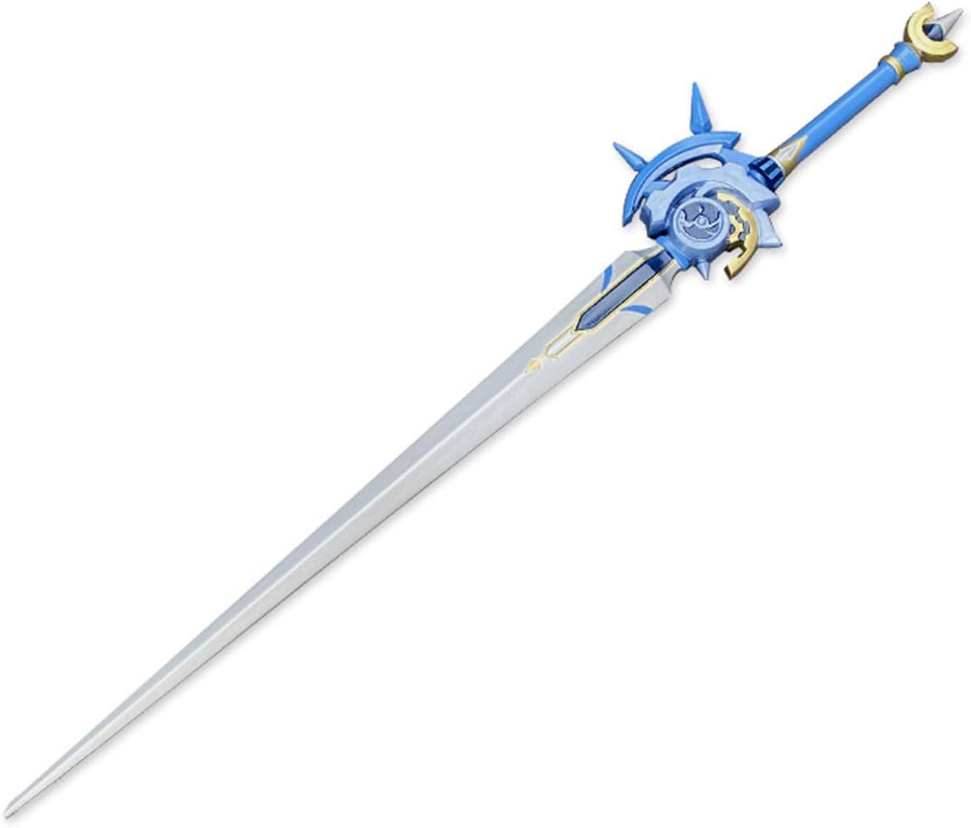 Azuiblc 原神  静水流転の輝き 片手剣 フリーナ 水神 100CM 武器 PU製 剣 刀 武器 コスプレ道具 Cosplay 道具 コスプレグッズ コレクション グッズ コスプレ小物 cosplayAzd19 - Azuiblc