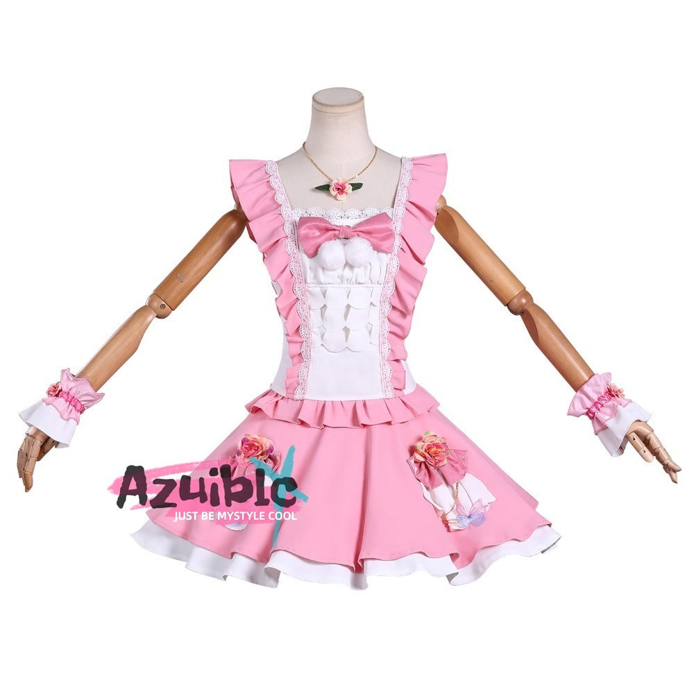 Azuiblc アイカツ！デザインマート　虹野ゆめ 　コスプレ衣装 仮装 コスチューム 舞台服