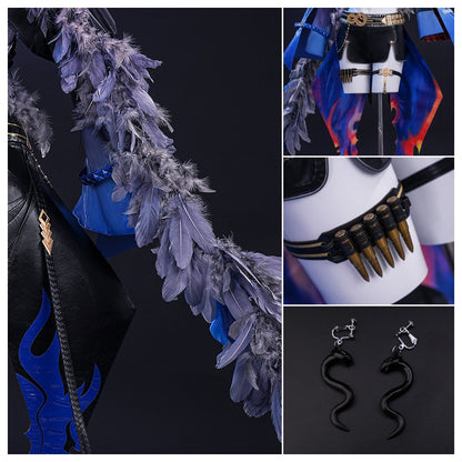 Azuiblc 鳴潮 ガルブレーナ cosplay イベント コスプレ衣装　Wuthering Waves　Galbrena　仮装　ハロウィン　舞台服 - Azuiblc