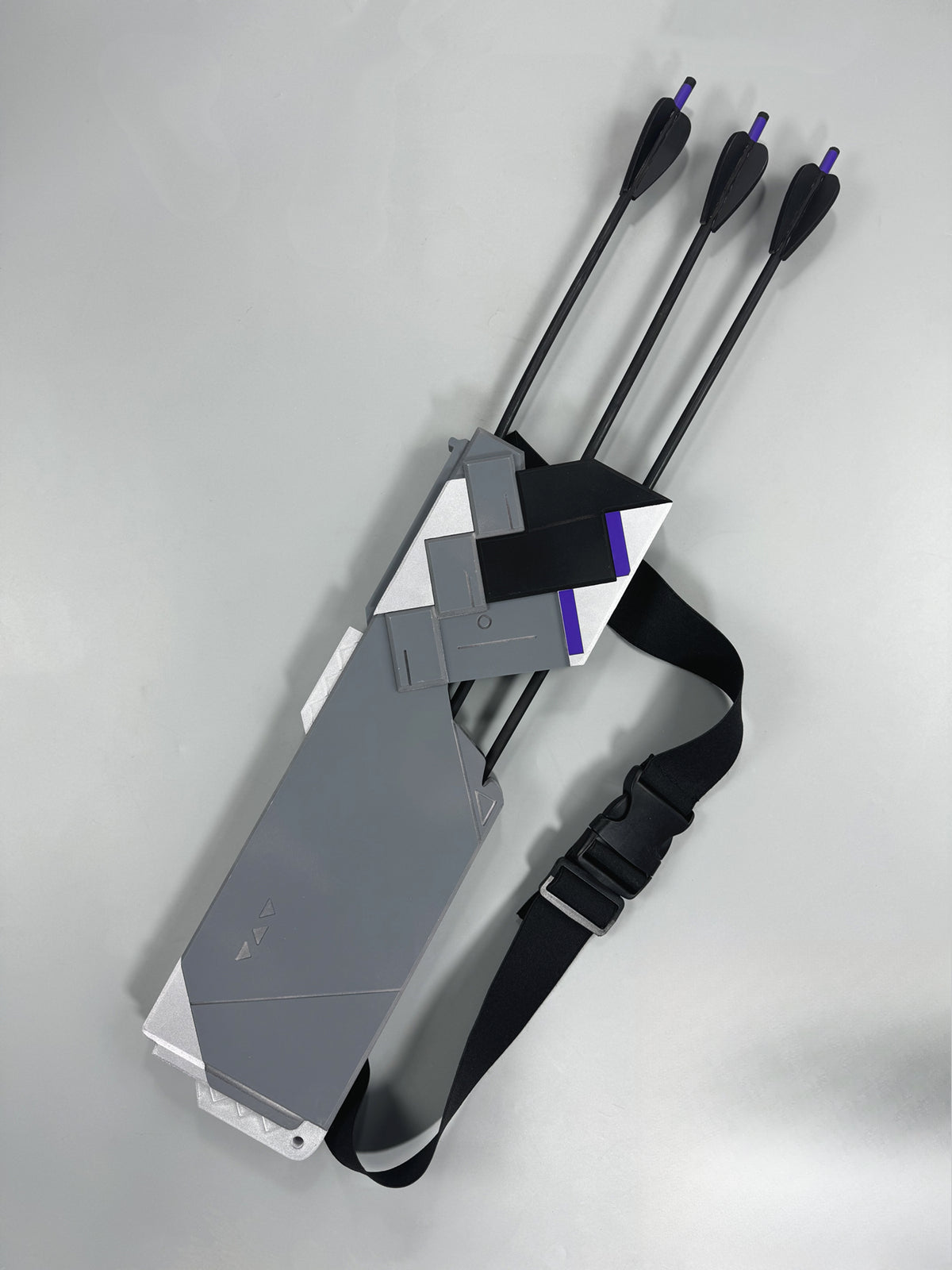 Azuiblc  ゼンゼロ　悠真　はるまさ　コスプレ道具　ゼンレスゾーンゼロ　武器レプリカ　木＋PVC　アクセサリー　イベント浅羽悠真 弓 双刀 矢袋 コスプレ武器 発光不可タイプ コスプレ道具 - Azuiblc