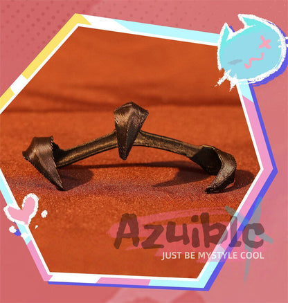 Azuiblc 原神 ヤフォダ　コスプレ　 空月の歌  イベント　ナドクライ編 月の輪 　Jahoda　変装　金属製パーツ　コスチューム　イベント - Azuiblc
