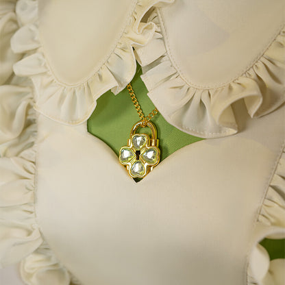 Azuiblc しゅごキャラ!  日奈森亜夢 　コスプレ衣装　スゥ　ワンピース　緑色　ひなもり あむ - Azuiblc