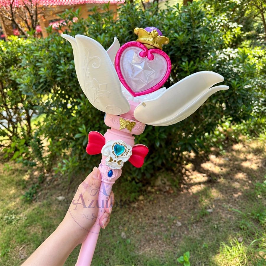 Azuiblc 名探偵プリキュア！キュアアルカナ 130cm シャインアルカナロッド コスプレ杖