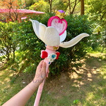 Azuiblc 名探偵プリキュア！キュアアルカナ 130cm シャインアルカナロッド コスプレ杖