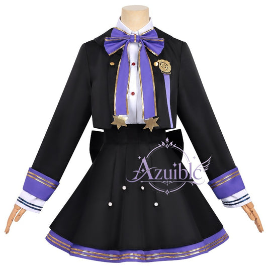 Azuiblc FGO マシュ・キリエライト 制服 ユニフォーム　コスプレ衣装｜11周年 プリント簡易版