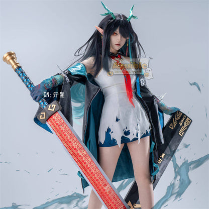 Azuiblc　アークナイツ　 シー　剣モデル　155cm　コスプレ道具　　 明日方舟　夕 Dusk　武器レプリカ　PLA材質 - Azuiblc